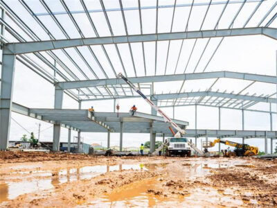 Steel Building Supermarket For Cold Storage